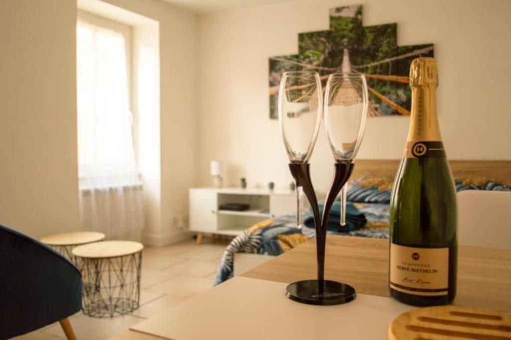 Studio Cosy Tv Wifi Confortable Et Chaleureux Gaillon Zewnętrze zdjęcie
